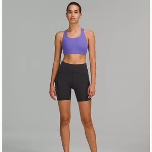 NWT Lululemon Power Thru High-Rise Short 6"